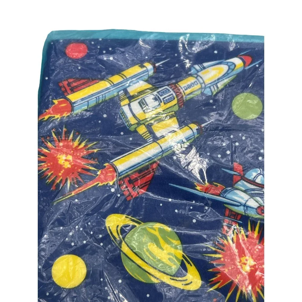 Vintage Gibson Greeting Cards Luncheon Napkins Space Spaceship New NOS